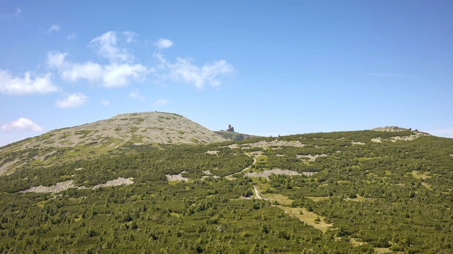 Wielki Szyszak - najwyższy granitowy szczyt Karkonoszy