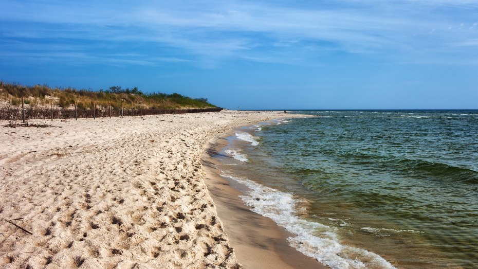 Plaża na Cyplu Helskim