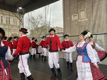 Królewskie tradycje na Jarmarku Świątecznym w Krakowie